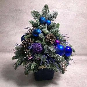 New Year's tree - New Year's bouquets