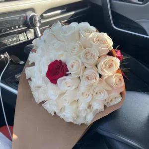 Белая Любовь - Букет цветов
