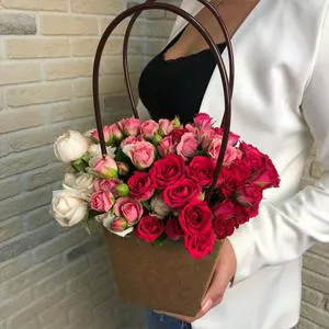 Просто и красиво - Коробка с цветами