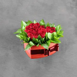 Sincere moment - Box with flowers